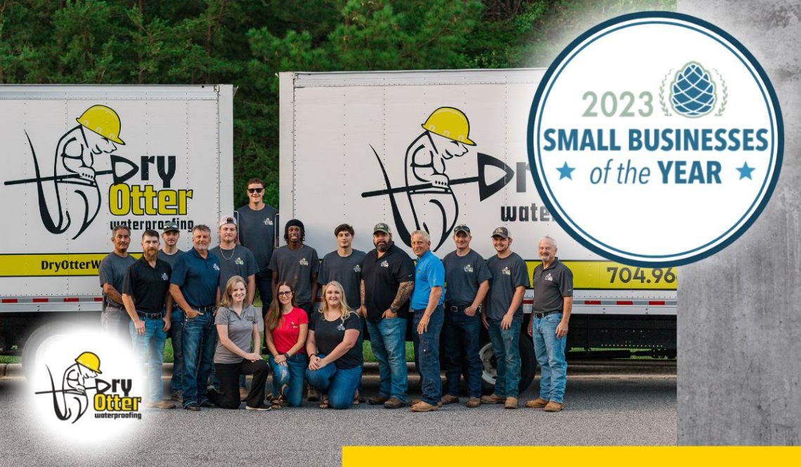 Dry Otter Waterproofing wins 2023 Small Business of the Year
